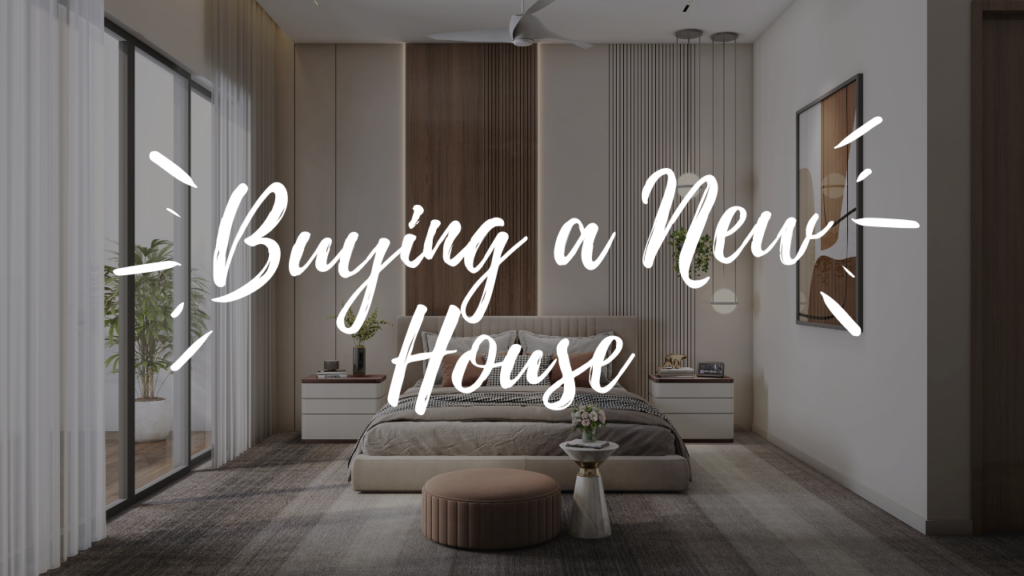 Luxury residential branding header for new property purchase and urban living concept