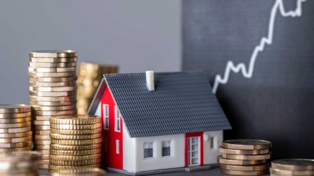 Depiction of Real Estate Investment growth and returns