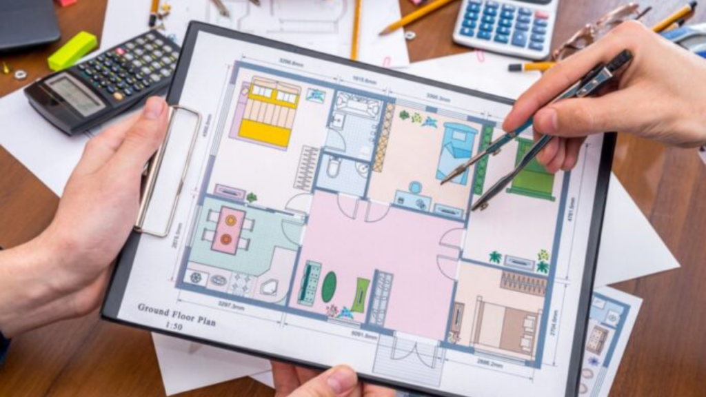 3 BHK West Facing House Plans
