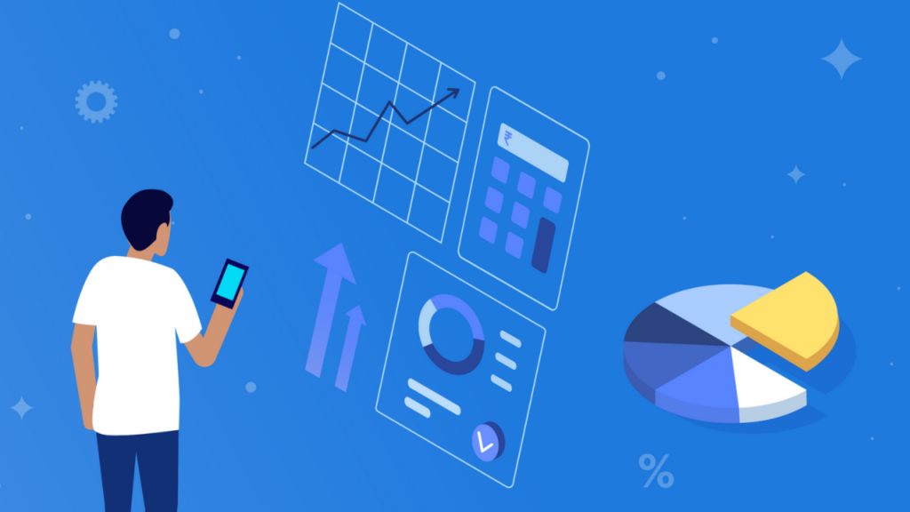 Digital platform showing real estate financial tracking and investment analysis