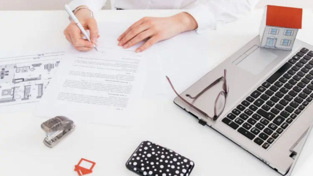 Legal contract execution process for real estate transaction documentation and verification
